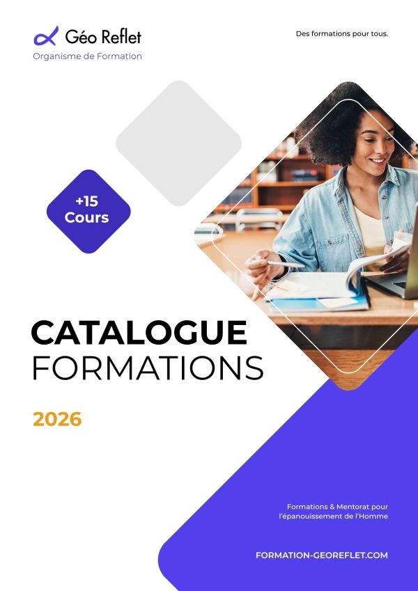 Catalogue 2026 formations Geo Reflet